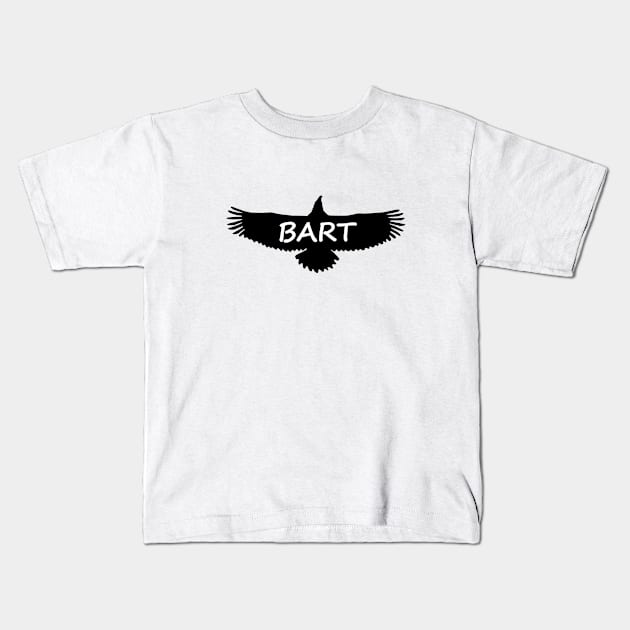 Bart Eagle Kids T-Shirt by gulden